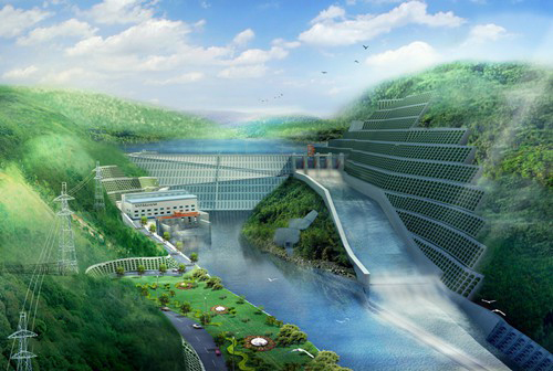 河池老挝南塔河1号水电站项目